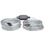 Cable Manhattan Extensión Activa USB Alta Velocidad A-B 11m Color Plata - Vista 10