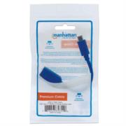 Cable Manhattan USB 3.2 Gen1 C-A Súper Velocidad 15cm Color Azul - Vista 9
