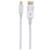 Cable manhattan mini displayport m-m para monitor 2m color blanco