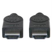 Cable Manhattan Alta Velocidad Canal Ethernet HDMI M-M 15m Color Negro - Vista 10