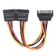 Cable manhattan y de alimentación sata m-h 15cm