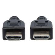 Cable manhattan hdmi m-m alta velocidad con ethernet 5m color negro