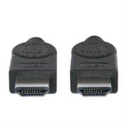 Cable manhattan hdmi m-m alta velocidad con ethernet 7.5m color negro