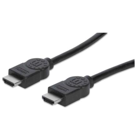 Cable manhattan hdmi m-m alta velocidad con ethernet 7.5m color negro