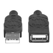 Cable Manhattan Extensión USB 2.0 Alta Velocidad 1.8m Color Negro - Vista 6