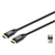 Cable Manhattan HDMI Certificado Ultra Alta Velocidad 8K a 60Hz/4K a 120Hz C/Ethernet 1m Color Negro - Vista 9