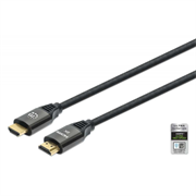 Cable Manhattan HDMI Certificado Ultra Alta Velocidad 8K a 60Hz/4K a 120Hz C/Ethernet 2m Color Negro - Vista 10