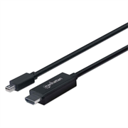 Cable Manhattan Mini DisplayPort M-M 4K a 60Hz 1.8m Color Negro - Vista 10