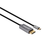 Cable Manhattan Adaptador USB-C a DisplayPort-M 8K a 60Hz 2m Color Negro - Vista 11