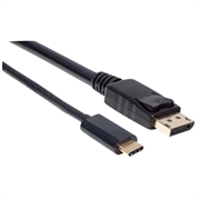 Cable Manhattan Adaptador USB-C a DisplayPort 4K a 60Hz 2m Color Negro - Vista 11