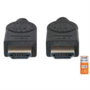 Cable Manhattan HDMI Alta Velocidad con Canal Ethernet Premium 1m Color Negro - Vista 5