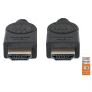 Cable Manhattan HDMI Alta Velocidad con Canal Ethernet Premium 5m Color Negro - Vista 5