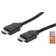 Cable Manhattan HDMI Alta Velocidad con Canal Ethernet Premium 5m Color Negro - Vista 4
