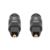 Cable Manhattan Audio Digital Óptico Toslink M-M 1m Color Negro - Vista 6