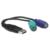 Convertidor Manhattan PS/2 a USB 2 Puertos - Vista 3