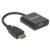 Convertidor Manhattan Video HDMI a SVGA Bolsa Color Negro - Vista 7