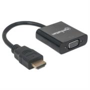 Convertidor Manhattan Video HDMI a SVGA Bolsa Color Negro - Vista 6