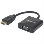 Convertidor Manhattan Video HDMI a SVGA Bolsa Color Negro - Vista 9