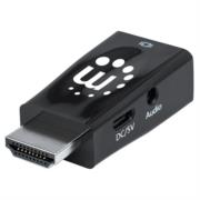Convertidor Manhattan Video HDMI a SVGA+Salida Audio Color Negro - Vista 5