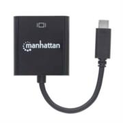 Convertidor Manhattan Video USB-C 3.1 a VGA-H Color Negro - Vista 10