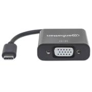 Convertidor Manhattan Video USB-C 3.1 a VGA-H Color Negro - Vista 2