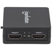 Video Splitter Manhattan HDMI 2 Puertos 1080p Alimentado por USB Color Negro - Vista 5