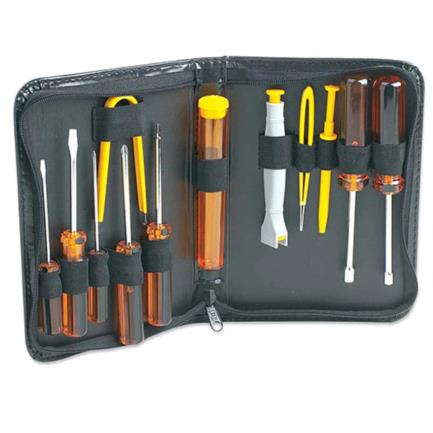 Kit herramientas manhattan b&aacute;sico para computadora 13 pzas