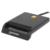 Lector Tarjetas Manhattan Inteligente USB por Contacto Externo Color Negro - Vista 2