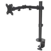 Soporte Monitor Manhattan 13" a 32" Escritorio Brazos Doble Articulación Color Negro - Vista 6