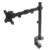 Soporte Monitor Manhattan 13" a 32" Escritorio Brazos Doble Articulación Color Negro - MAS RECIO
