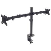 Soporte Monitor Manhattan Universal para 2 Monitores 13" a 32" Brazos Doble Articulación Color Negro - Vista 6