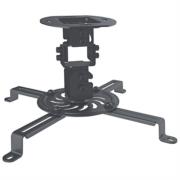 Soporte proyector manhattan básico 13.5 kg montaje techo movimiento articulado color negro