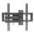 Soporte TV Manhattan 32" a 55" 35 Kg Pared Movimiento Articulado Curvas/Planas Color Negro - MAS RECIO
