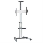 Soporte TV Manhattan 37" a 86" de Piso Tipo Carro Planas 50 Kg - Vista 5