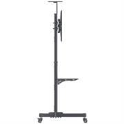 Soporte TV Manhattan 37" a 70" de Piso Tipo Carrito Planas Inclinación 50 Kg - Vista 6