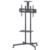 Soporte TV Manhattan 37" a 70" de Piso Tipo Carrito Planas Inclinación 50 Kg - MAS RECIO