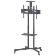 Soporte TV Manhattan 37" a 70" de Piso Tipo Carrito Planas Inclinación 50 Kg - Vista 5