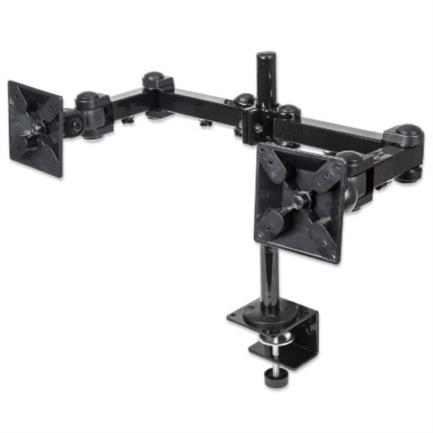 Soporte Monitor Manhattan de Escritorio 13" a 24" Movimiento Articulado - Artículos Promocionales MAS RECIO