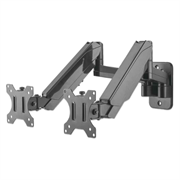 Soporte Monitor Manhattan Universal Pared para 2 Monitores 17" a 32" Pistón Hasta 8 Kg - Vista 7