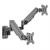 Soporte Monitor Manhattan Universal Pared para 2 Monitores 17" a 32" Pistón Hasta 8 Kg - Vista 9