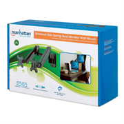 Soporte Monitor Manhattan Universal Pared para 2 Monitores 17" a 32" Pistón Hasta 8 Kg - Vista 11