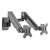 Soporte Monitor Manhattan Universal Pared para 2 Monitores 17" a 32" Pistón Hasta 8 Kg - Vista 2