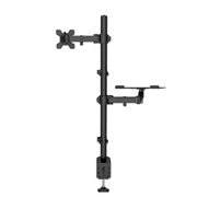 Soporte Monitor Manhattan Escritorio para 13" a 32"/Laptop 10" a 17" Hasta 8 Kg Altura Ajustable - Vista 12