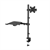 Soporte Monitor Manhattan Escritorio para 13" a 32"/Laptop 10" a 17" Hasta 8 Kg Altura Ajustable - Vista 2