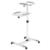 Soporte de Carrito Manhattan para Proyectores/Laptop Altura Ajustable Color Gris-Blanco - Vista 7