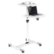 Soporte de Carrito Manhattan para Proyectores/Laptop Altura Ajustable Color Gris-Blanco - Vista 9