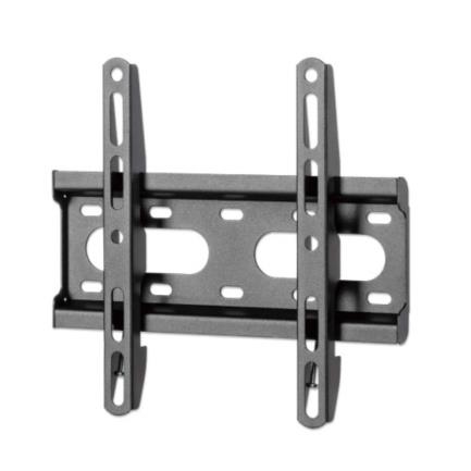 Soporte manhattan pared para tv 23" a 45" fijo bajo perfil color negro
