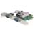 Tarjeta Serial Manhattan PCI Express 2 Puertos DB9 - Vista 7