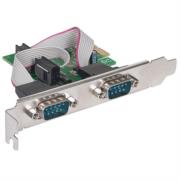 Tarjeta Serial Manhattan PCI Express 2 Puertos DB9 - Vista 5