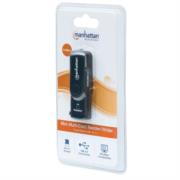 Mini Lector Manhattan Grabador Externo de Tarjetas USB 3.0 Súper Velocidad 24 en 1 Portátil - Vista 9